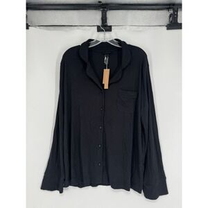 skims silk button up night dress Skims Red Sheer Silk Button-Up Pyjama Shirt Top + Bottoms Set